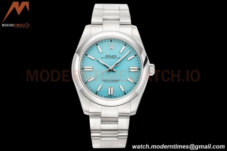 Rolex - Oyster Pert. 41mm 124300 SS/SS Turquoise Blue OWF VR3230