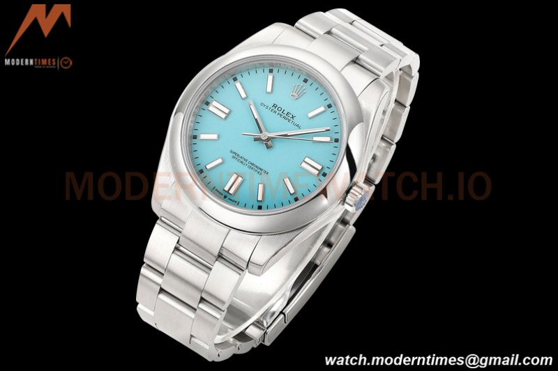 Rolex - Oyster Pert. 41mm 124300 SS/SS Turquoise Blue OWF VR3230