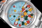 Rolex - Oyster Pert 41mm 124300 904L SS/SS Turquoise Celebration Dial VSF VS3235