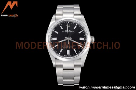 Rolex - Oyster Pert 126000 36mm Oys Smt 904L SS/SS Blk/Stk VSF VS3235