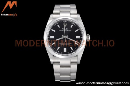 Rolex - Oyster Pert 126000 36mm Oys Smt 904L SS/SS Blk/Stk VSF VS3235