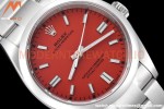 Rolex - Oyster Pert 126000 36mm Oys Smt 904L SS/SS Red/Stk VSF VS3230