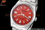 Rolex - Oyster Pert 124300 41mm Oys Smt 904L SS/SS Red/Stk VSF VS3230