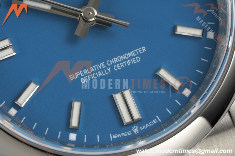 Rolex - Oyster Perpetual 126000 36mm Oys Smt 904L SS/SS Blue Dial KRF VR3230
