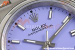 Rolex - Oyster Perpetual 126000 36mm Oys Smt 904L SS/SS Purple Dial KRF VR3230