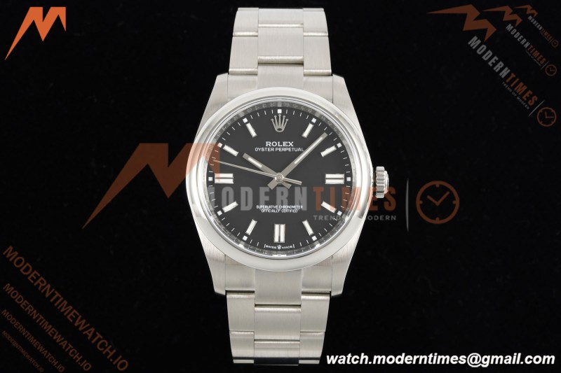 Rolex - Oyster Perpetual 126000 36mm Oys Smt 904L SS/SS Black Dial KRF VR3230