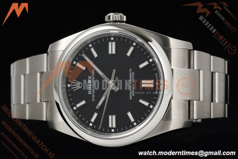 Rolex - Oyster Perpetual 126000 36mm Oys Smt 904L SS/SS Black Dial KRF VR3230