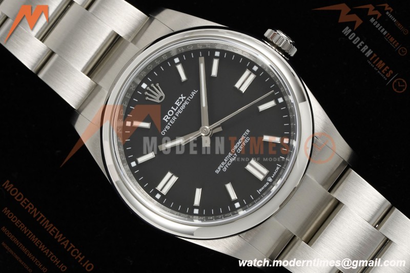 Rolex - Oyster Perpetual 126000 36mm Oys Smt 904L SS/SS Black Dial KRF VR3230