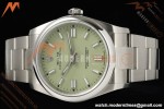 Rolex - Oyster Perpetual 126000 36mm Oys Smt 904L SS/SS Pistachio Green Dial KRF VR3230
