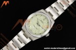 Rolex - Oyster Perpetual 126000 36mm Oys Smt 904L SS/SS Pistachio Green Dial KRF VR3230