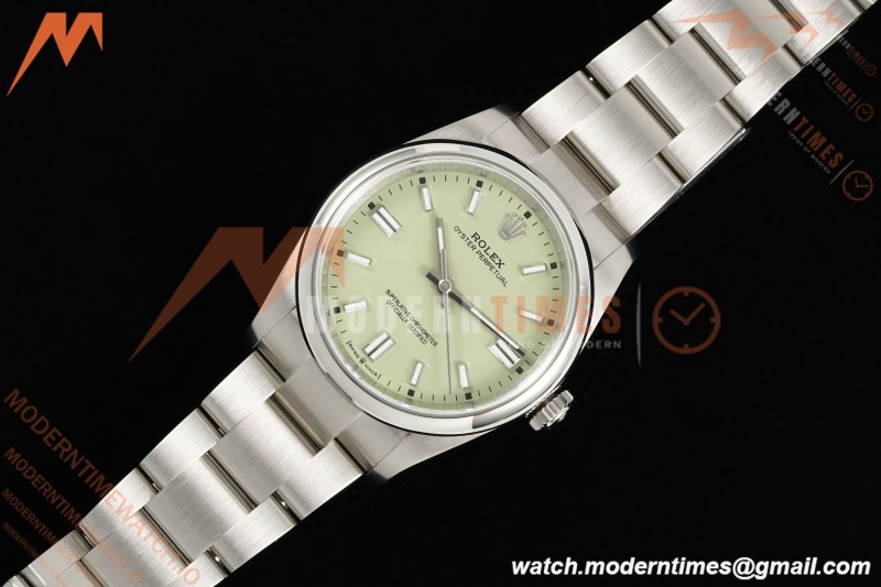 Rolex - Oyster Perpetual 126000 36mm Oys Smt 904L SS/SS Pistachio Green Dial KRF VR3230
