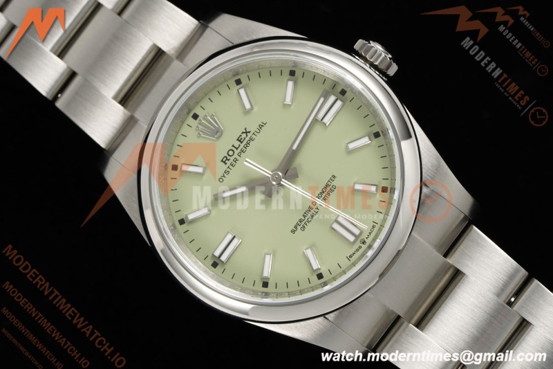 Rolex - Oyster Perpetual 126000 36mm Oys Smt 904L SS/SS Pistachio Green Dial KRF VR3230