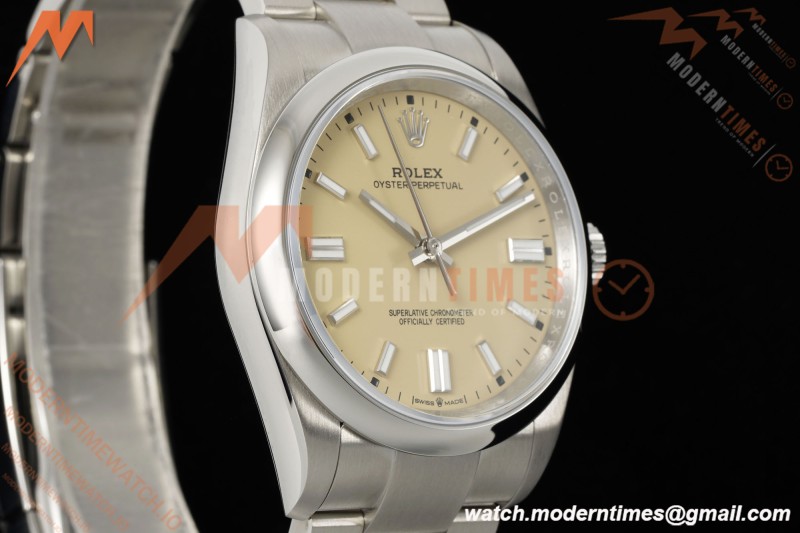 Rolex - Oyster Perpetual 126000 36mm Oys Smt 904L SS/SS Beige Dial KRF VR3230