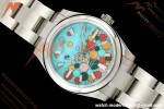 Rolex - Oyster Perpetual 31mm 277200 Oys SS/SS Turquoise Celebration Dial DIWF A2232