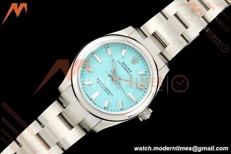 Rolex - Oyster Perpetual 31mm 277200 Oys SS/SS Turquoise Blue Dial DIWF A2232