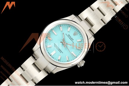 Rolex - Oyster Perpetual 31mm 277200 Oys SS/SS Turquoise Blue Dial DIWF A2232