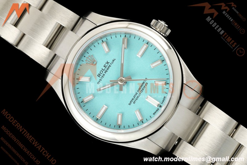 Rolex - Oyster Perpetual 31mm 277200 Oys SS/SS Turquoise Blue Dial DIWF A2232