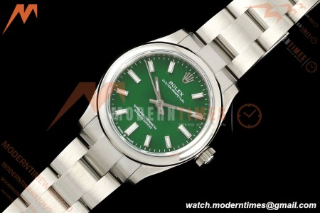 Rolex - Oyster Perpetual 31mm 277200 Oys SS/SS Green Dial DIWF A2232