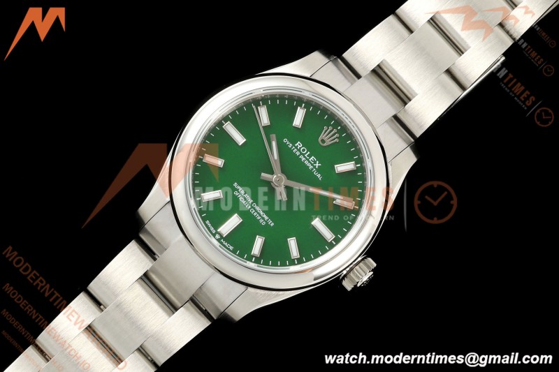 Rolex - Oyster Perpetual 31mm 277200 Oys SS/SS Green Dial DIWF A2232 | 롤렉스 - 오이스터 퍼페추얼 31mm 277200 오이스터 퍼페추얼 SS/SS 그린 다이얼 DIWF A2232