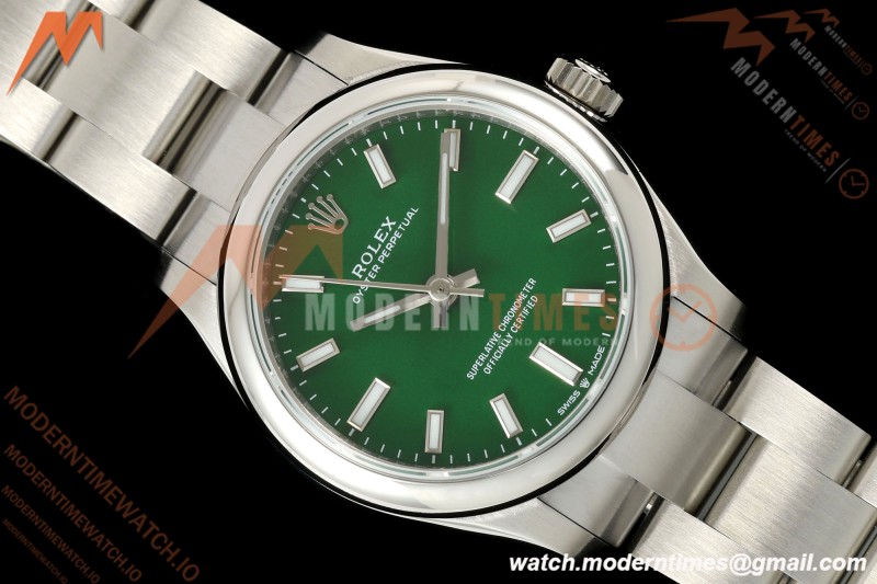 Rolex - Oyster Perpetual 31mm 277200 Oys SS/SS Green Dial DIWF A2232 | 롤렉스 - 오이스터 퍼페추얼 31mm 277200 오이스터 퍼페추얼 SS/SS 그린 다이얼 DIWF A2232