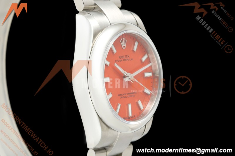 Rolex - Oyster Perpetual 31mm 277200 Oys SS/SS Coral Red Dial DIWF A2232 | 롤렉스 - 오이스터 퍼페추얼 31mm 277200 오이스터 퍼페추얼 SS/SS 코랄 레드 다이얼 DIWF A2232