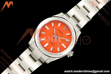 Rolex - Oyster Perpetual 31mm 277200 Oys SS/SS Coral Red Dial DIWF A2232