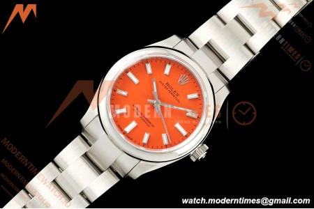 Rolex - Oyster Perpetual 31mm 277200 Oys SS/SS Coral Red Dial DIWF A2232
