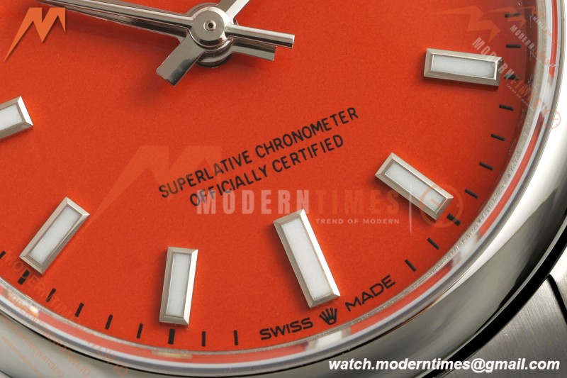 Rolex - Oyster Perpetual 31mm 277200 Oys SS/SS Coral Red Dial DIWF A2232 | 롤렉스 - 오이스터 퍼페추얼 31mm 277200 오이스터 퍼페추얼 SS/SS 코랄 레드 다이얼 DIWF A2232