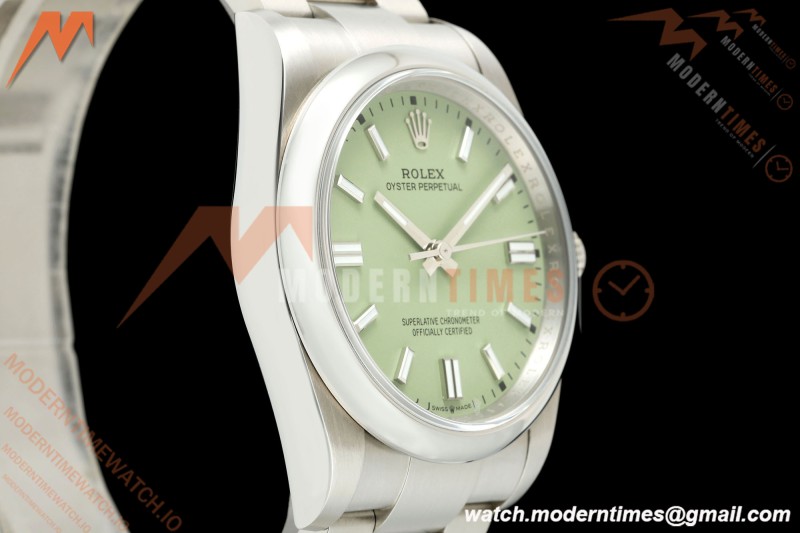 Rolex - Oyster Perpetual 126000 36mm Oys Smt 904L SS/SS Pistachio Green Dial GMF V2 A23J