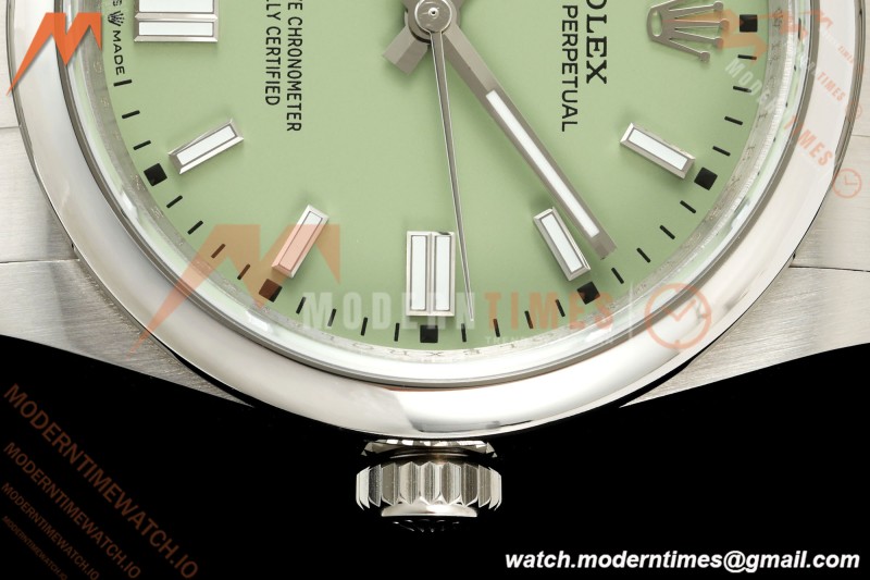 Rolex - Oyster Perpetual 126000 36mm Oys Smt 904L SS/SS Pistachio Green Dial GMF V2 A23J
