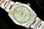 Rolex - Oyster Perpetual 126000 36mm Oys Smt 904L SS/SS Pistachio Green Dial GMF V2 A23J
