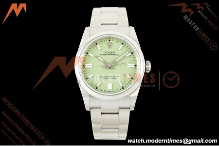 Rolex - Oyster Perpetual 126000 36mm Oys Smt 904L SS/SS Pistachio Green Dial GMF V2 A2824