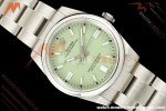 Rolex - Oyster Perpetual 126000 36mm Oys Smt 904L SS/SS Pistachio Green Dial GMF V2 A2824