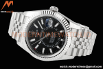 Rolex - Skydweller 42mm 326934 Jubilee SS/SS Black ZF A2824