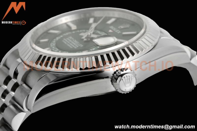 Rolex - Skydweller 42mm 336934 Jubilee SS/SS Green ZF A2824