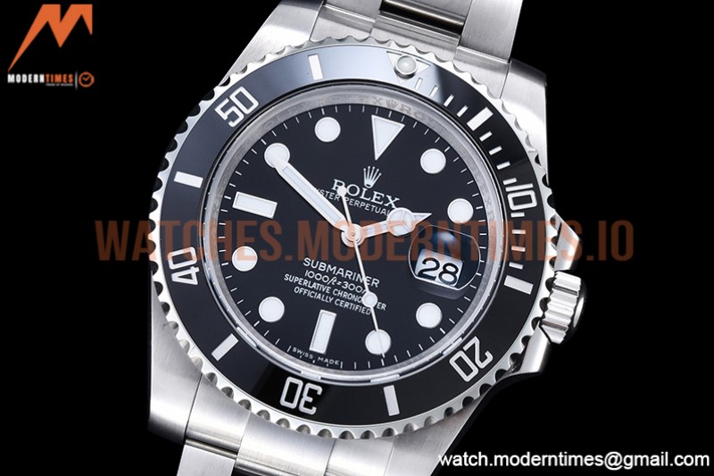 Rolex - Submariner 116610LN 904 SS/SS Blk RAF A2824