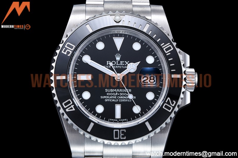 Rolex - Submariner 116610LN 904 SS/SS Blk RAF SH3135