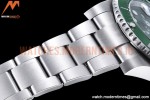 Rolex - Submariner 116610LV 904L SS/SS Green RAF A2824