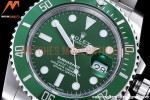 Rolex - Submariner 116610LV 904L SS/SS Green RAF A2824