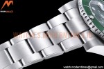 Rolex - Submariner 116610LV 904L SS/SS Green RAF SH3135