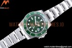Rolex - Submariner 116610LV 904L SS/SS Green RAF SH3135