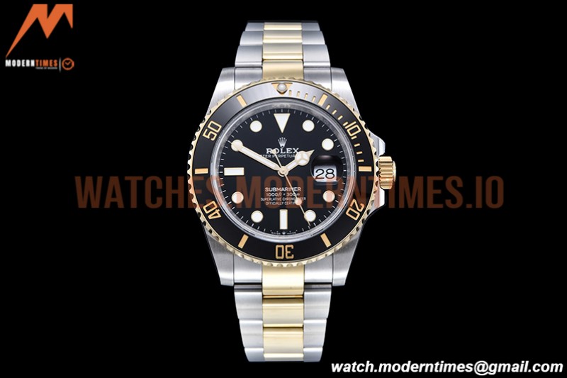 Rolex - Submariner 126613LN 904 YG/SS Blk GMF V3 VR3235