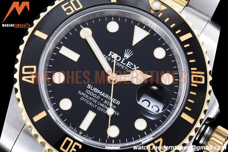 Rolex - Submariner 126613LN 904 YG/SS Blk GMF V3 VR3235