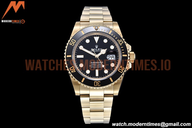 Rolex - Submariner 126618LN 904 YG/YG Black GMF V3 VR3235