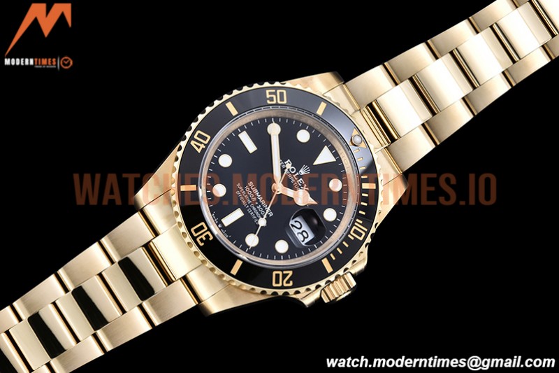 Rolex - Submariner 126618LN 904 YG/YG Black GMF V3 VR3235