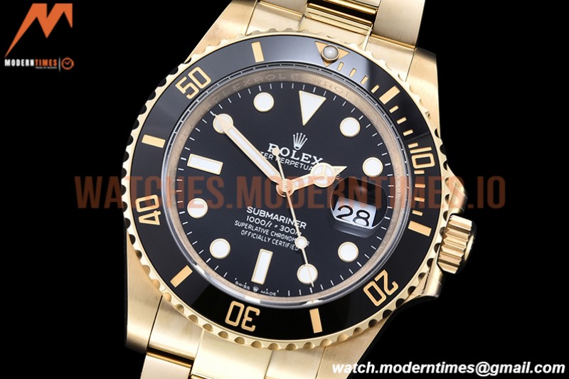 Rolex - Submariner 126618LN 904 YG/YG Black GMF V3 VR3235