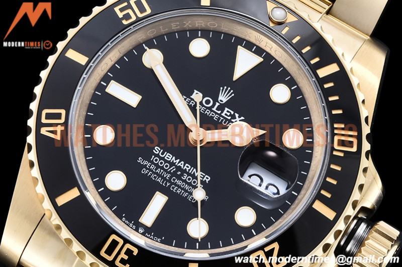 Rolex - Submariner 126618LN 904 YG/YG Black GMF V3 VR3235