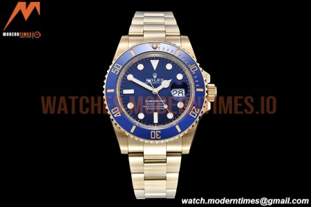 Rolex - Submariner 126618LB 904 YG/YG Blue GMF V3 VR3235