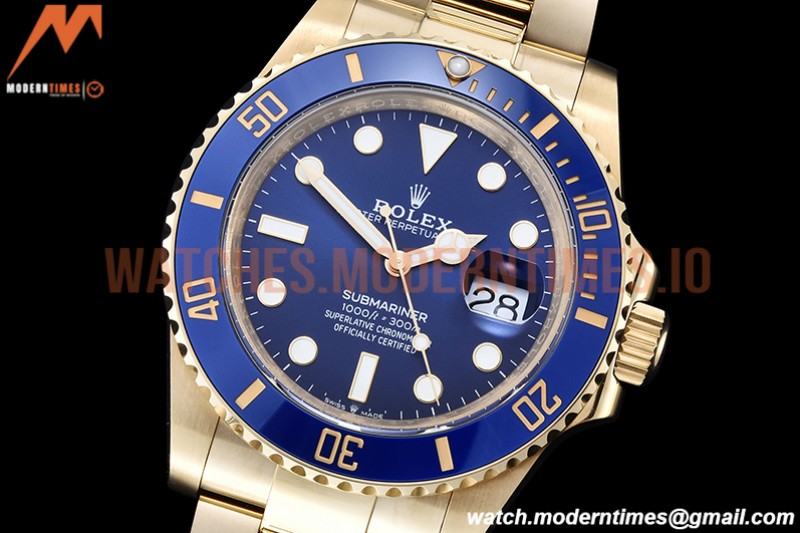 Rolex - Submariner 126618LB 904 YG/YG Blue GMF V3 VR3235