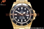 Rolex - Submariner 116618LN Wrp 904 YG/YG Black KF VR3135